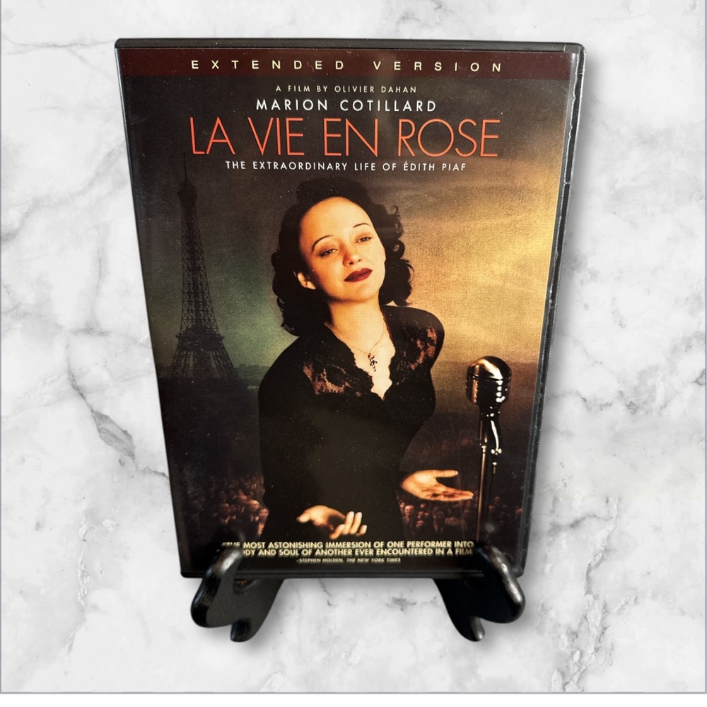 La Vie En Rose extended version DVD rated PG-13 (2007)